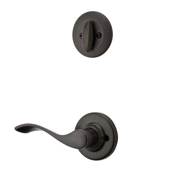 Kwikset Balboa Lever Interior Single Cylinder Handleset Trim 604BL-RH-11P - main